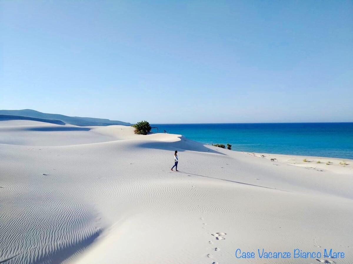 Case Vacanze "Bianco Mare" Porto Pino Exteriér fotografie