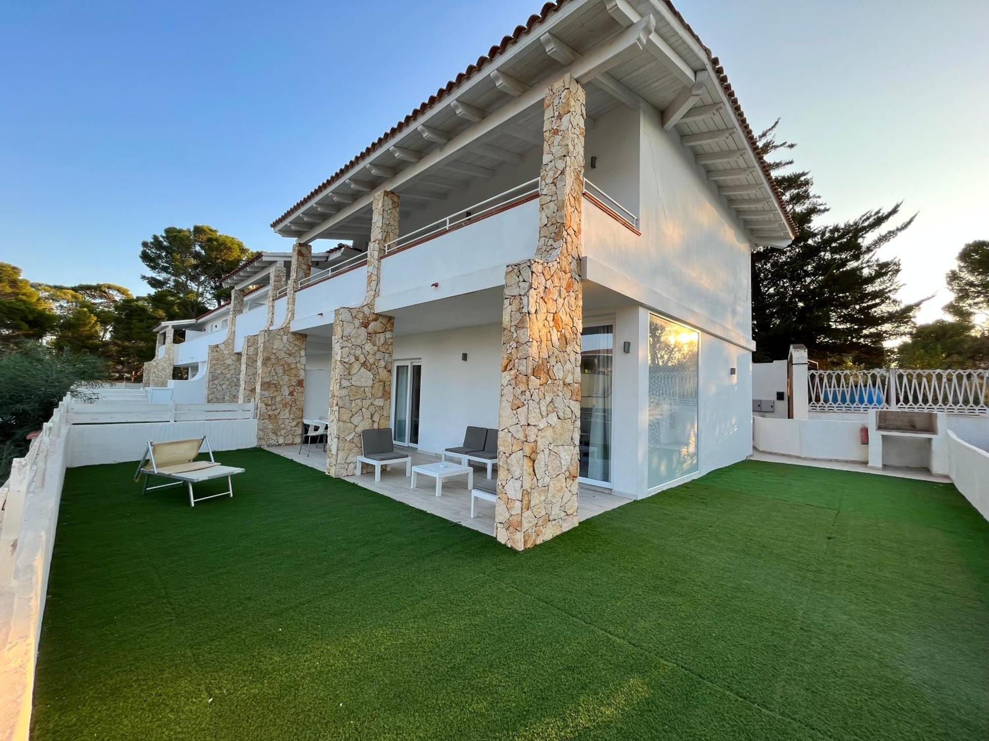 Case Vacanze "Bianco Mare" Porto Pino Exteriér fotografie